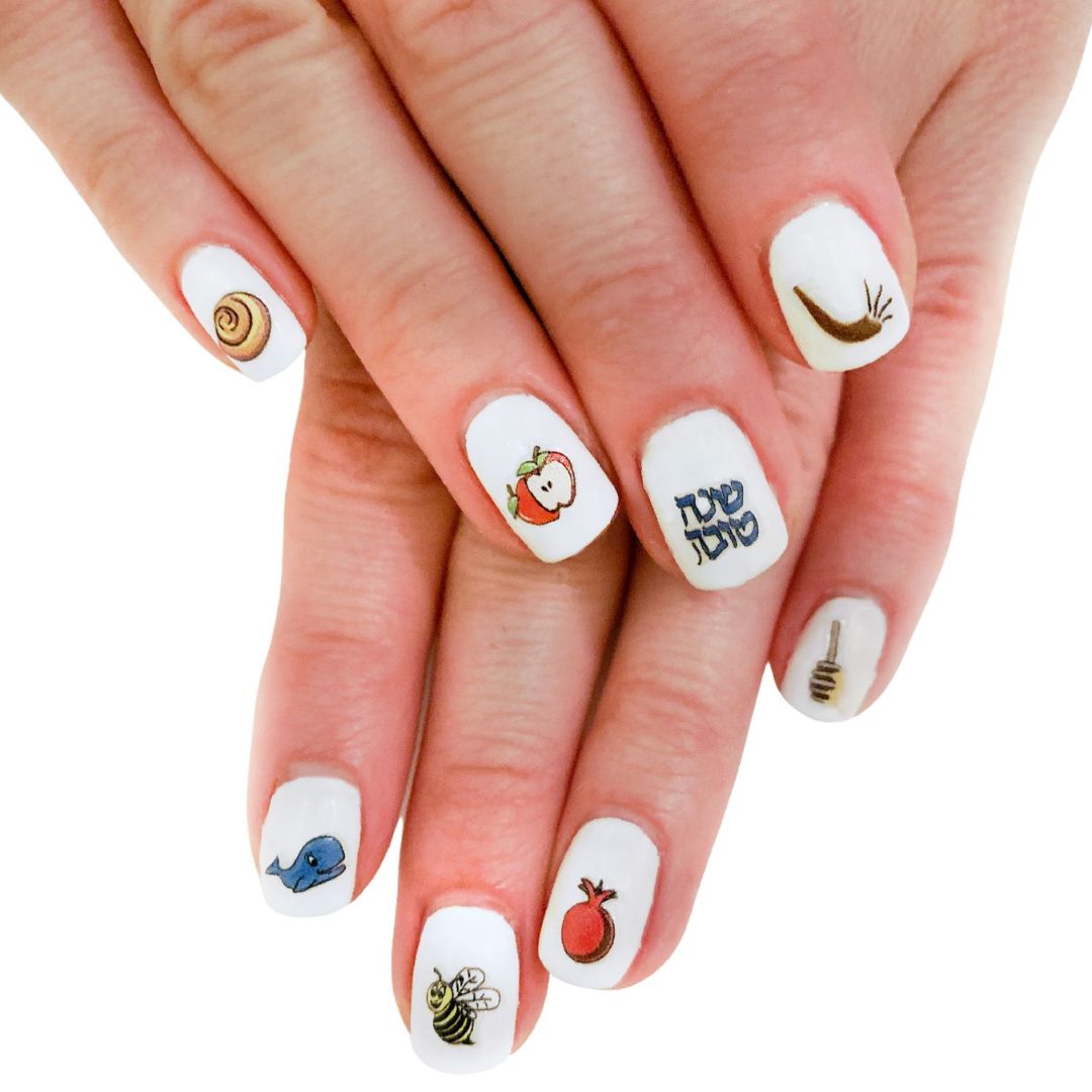 High Holiday Nail Decals