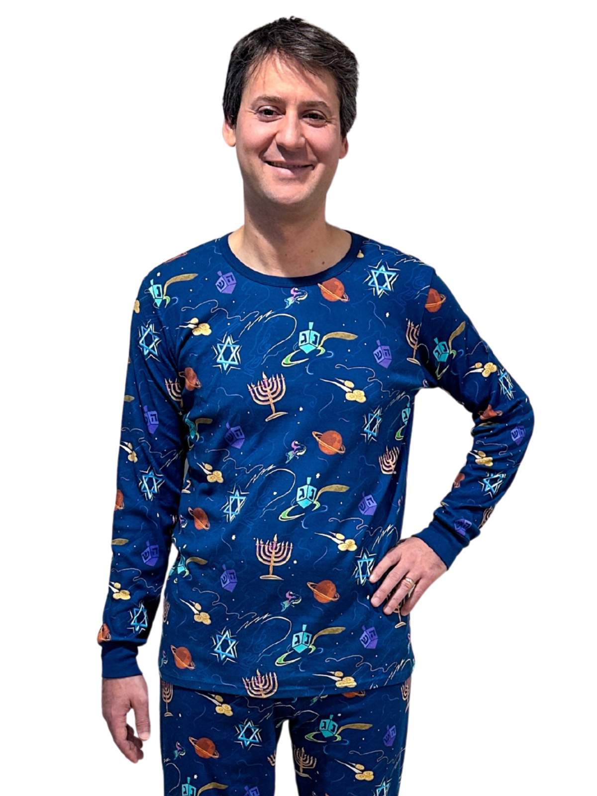 Hanukkah Space Pajamas