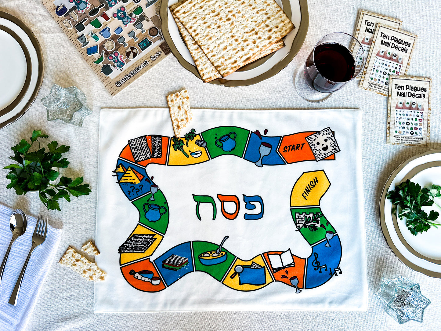 Seder Game Placemat