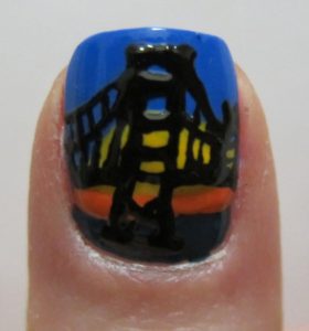 Bridge nail art