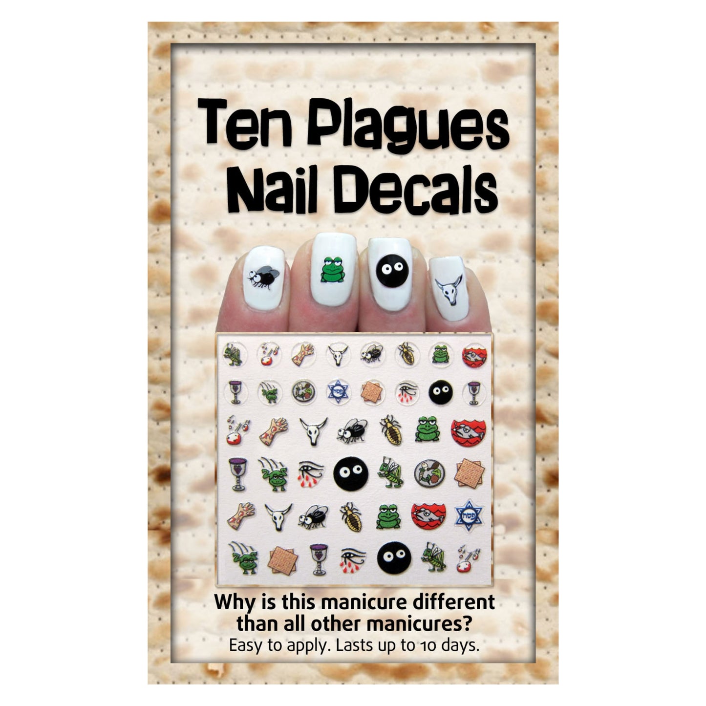 Ten Plagues Nail Decals