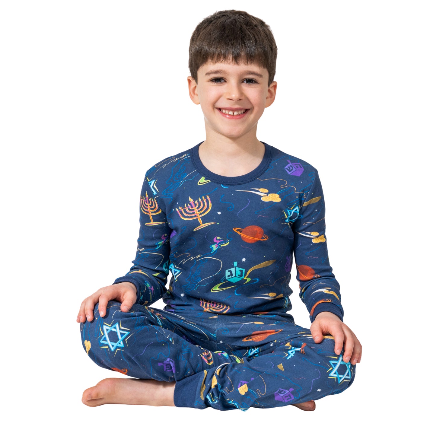 Hanukkah Space Pajamas