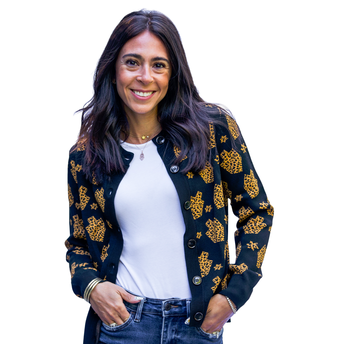 Hanukkah Animal Print Sweater
