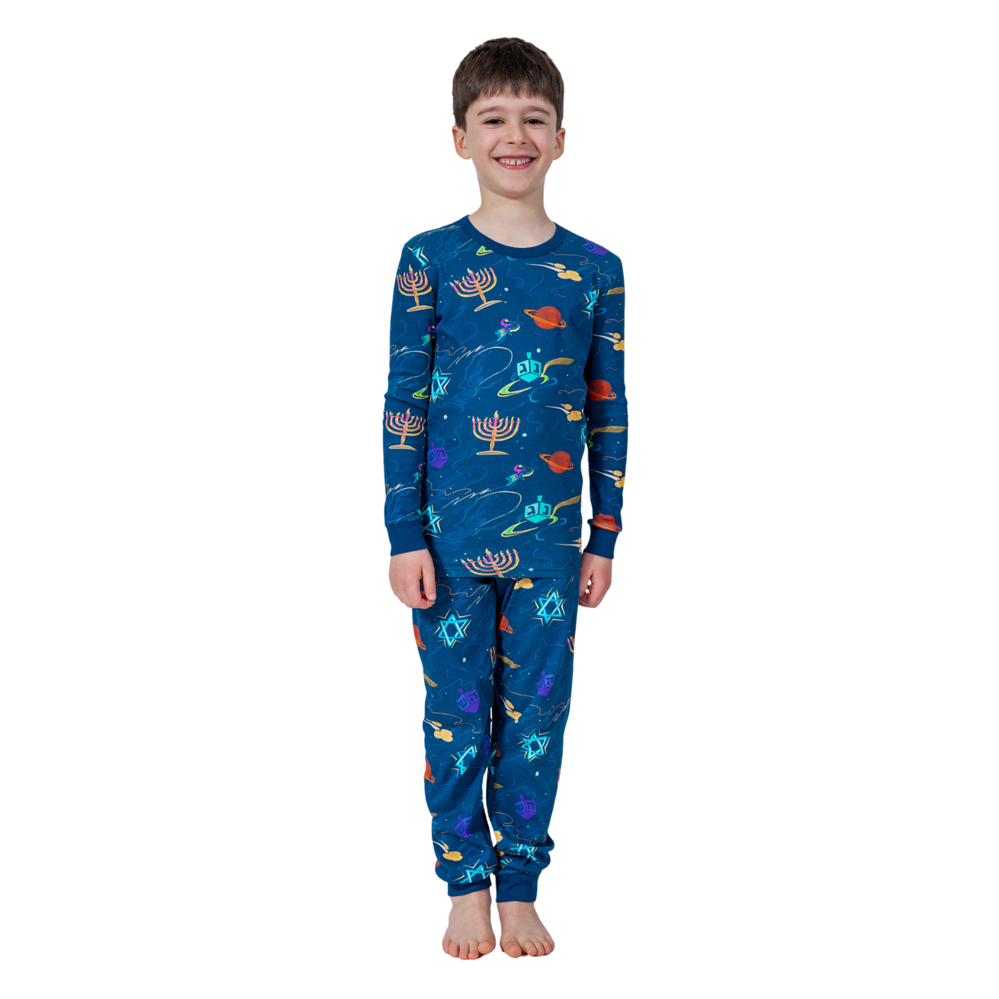 Hanukkah Space Pajamas