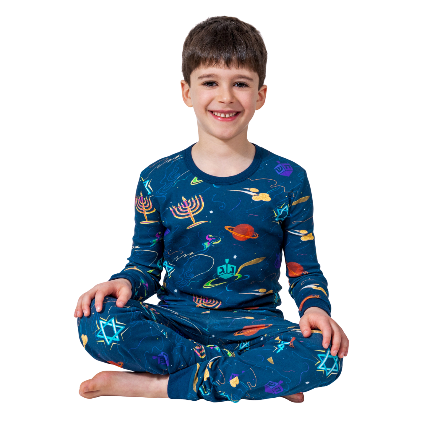 Hanukkah Space Pajamas