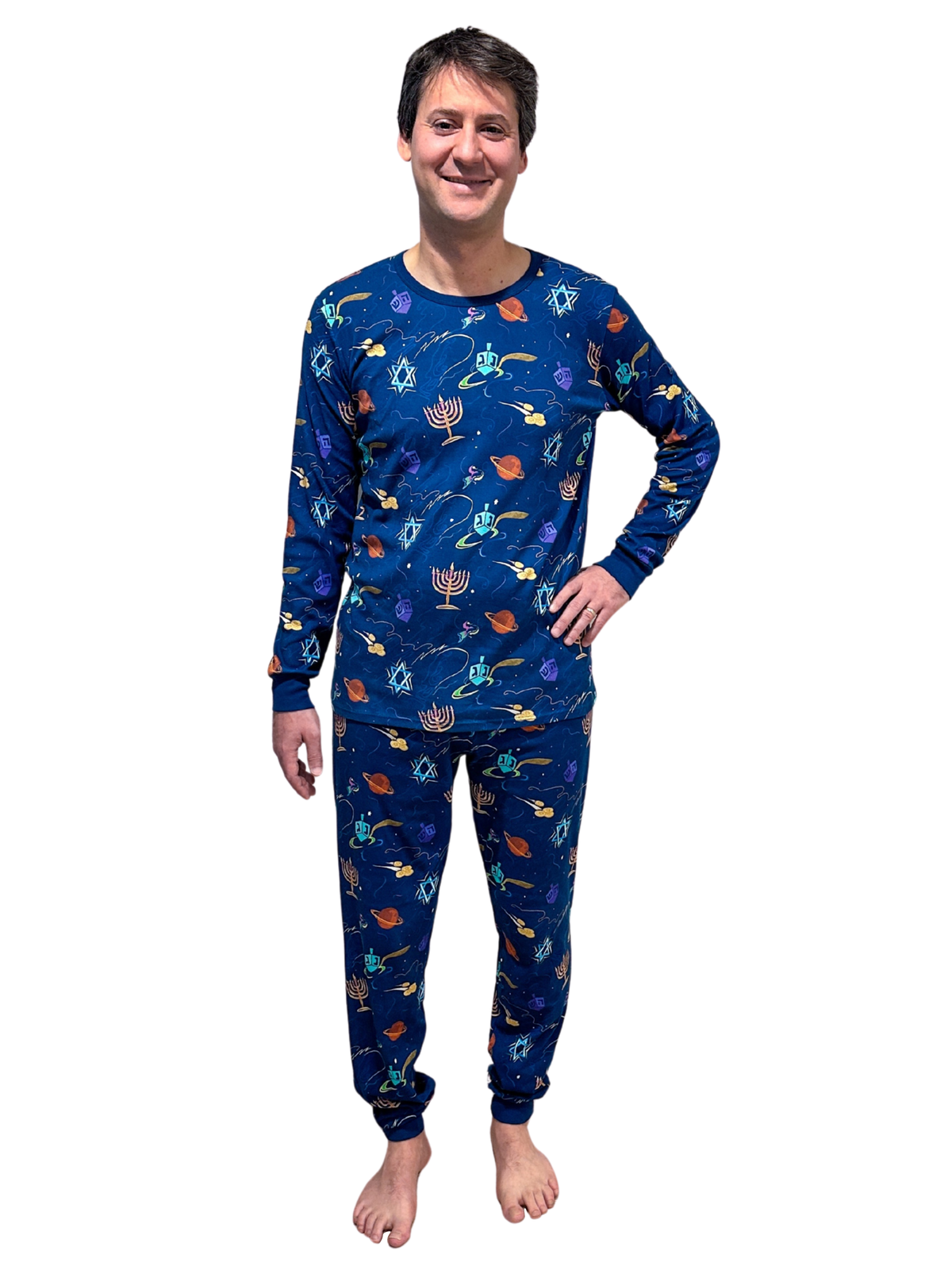 Hanukkah Space Pajamas