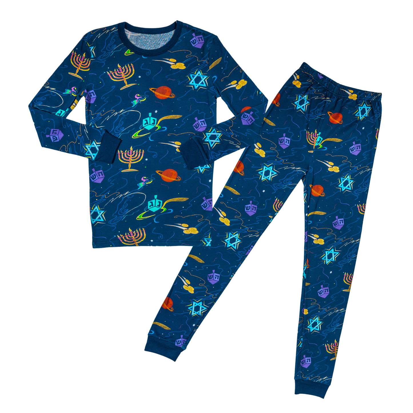 Hanukkah Space Pajamas