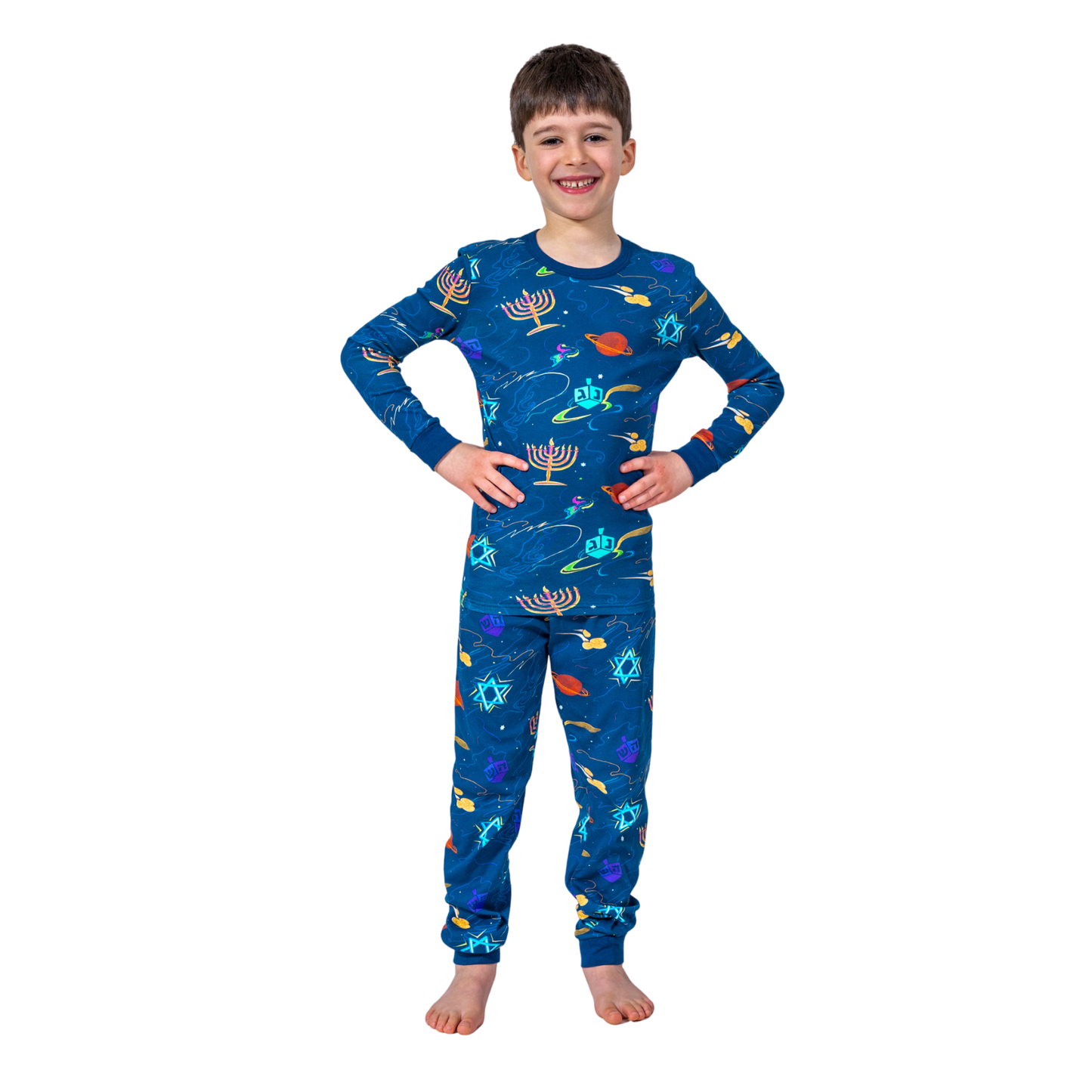 Hanukkah Space Pajamas