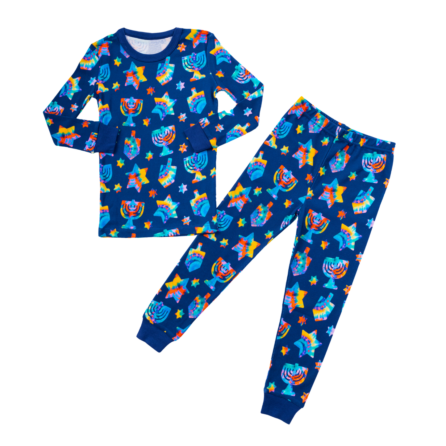 Tie Dye Hanukkah Pajamas