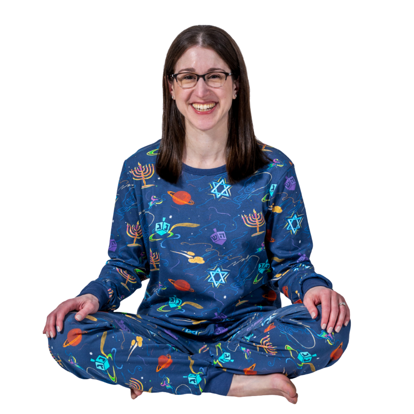 Hanukkah Space Pajamas