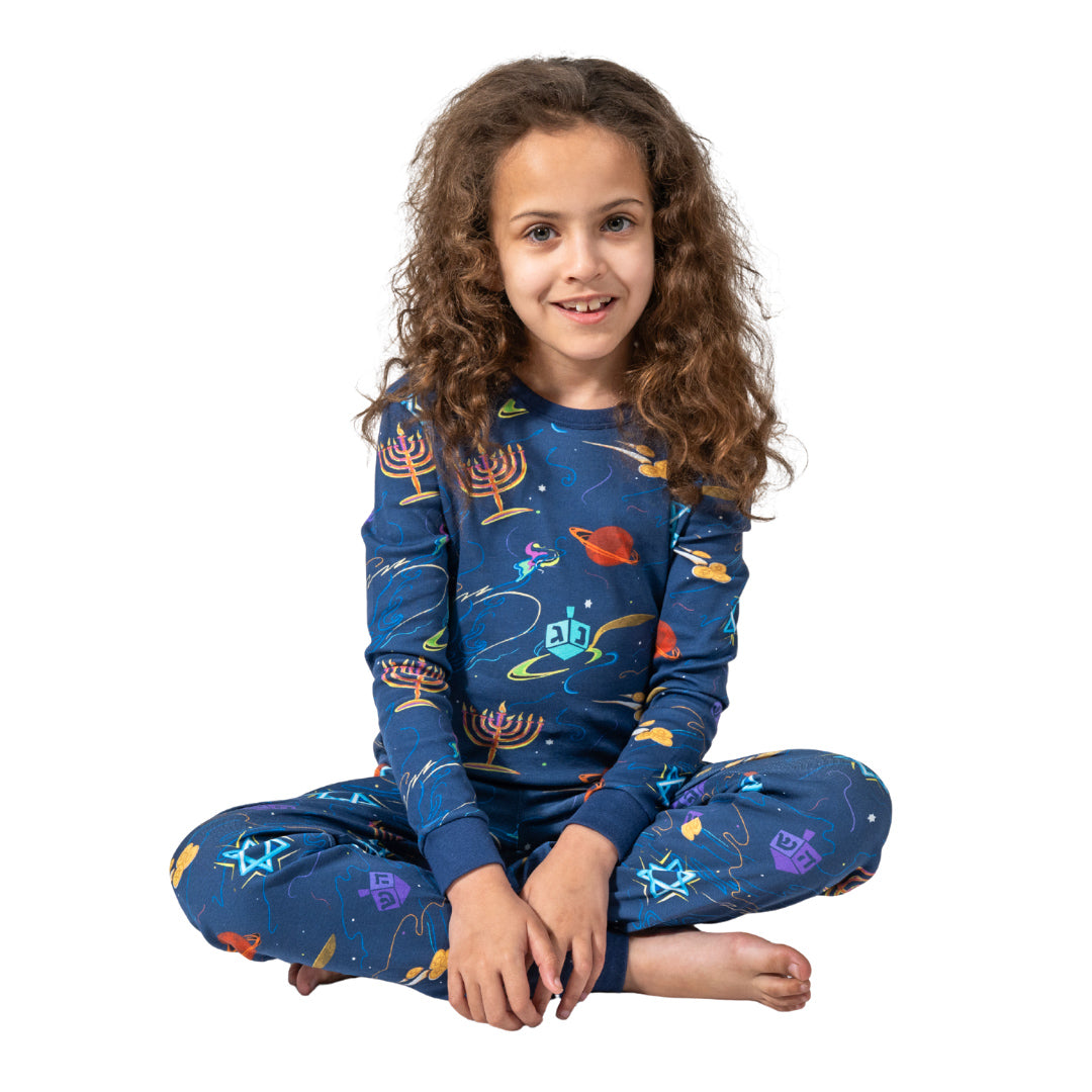 Hanukkah Space Pajamas
